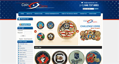 Desktop Screenshot of coinandcoins.com